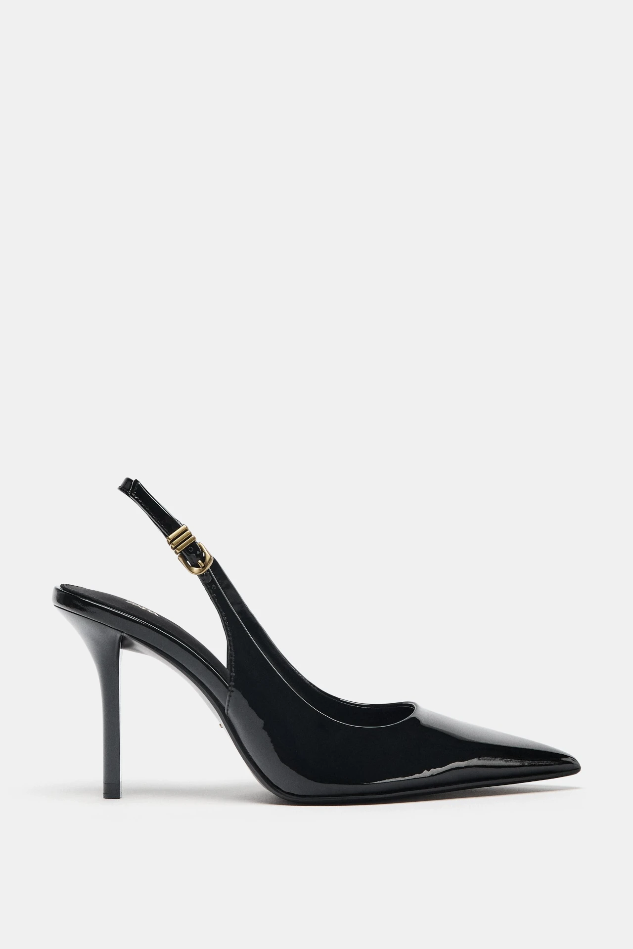 Metal Buckle Heels